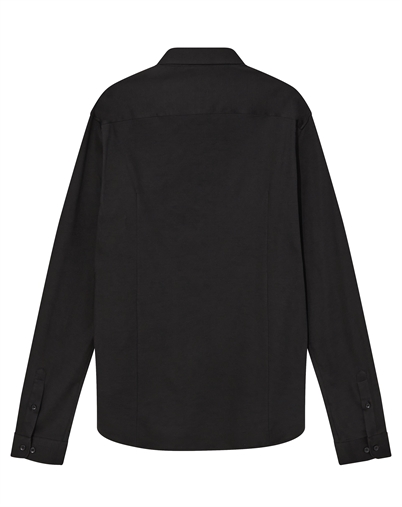 Mos Mosh Gallery - MMGMarco Jersey Skjorte - Sort 